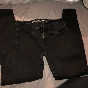 Black skinny jeans